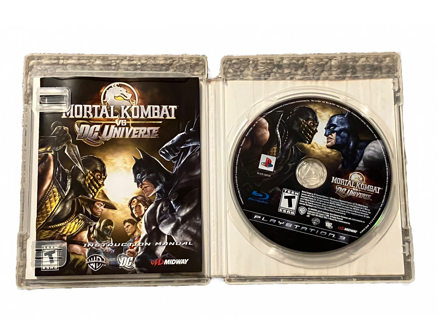 Mortal Kombat vs DC Universe PlayStation 3 PS3 Complete