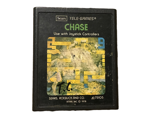 Chase Atari 2600 Video Game. Rare!