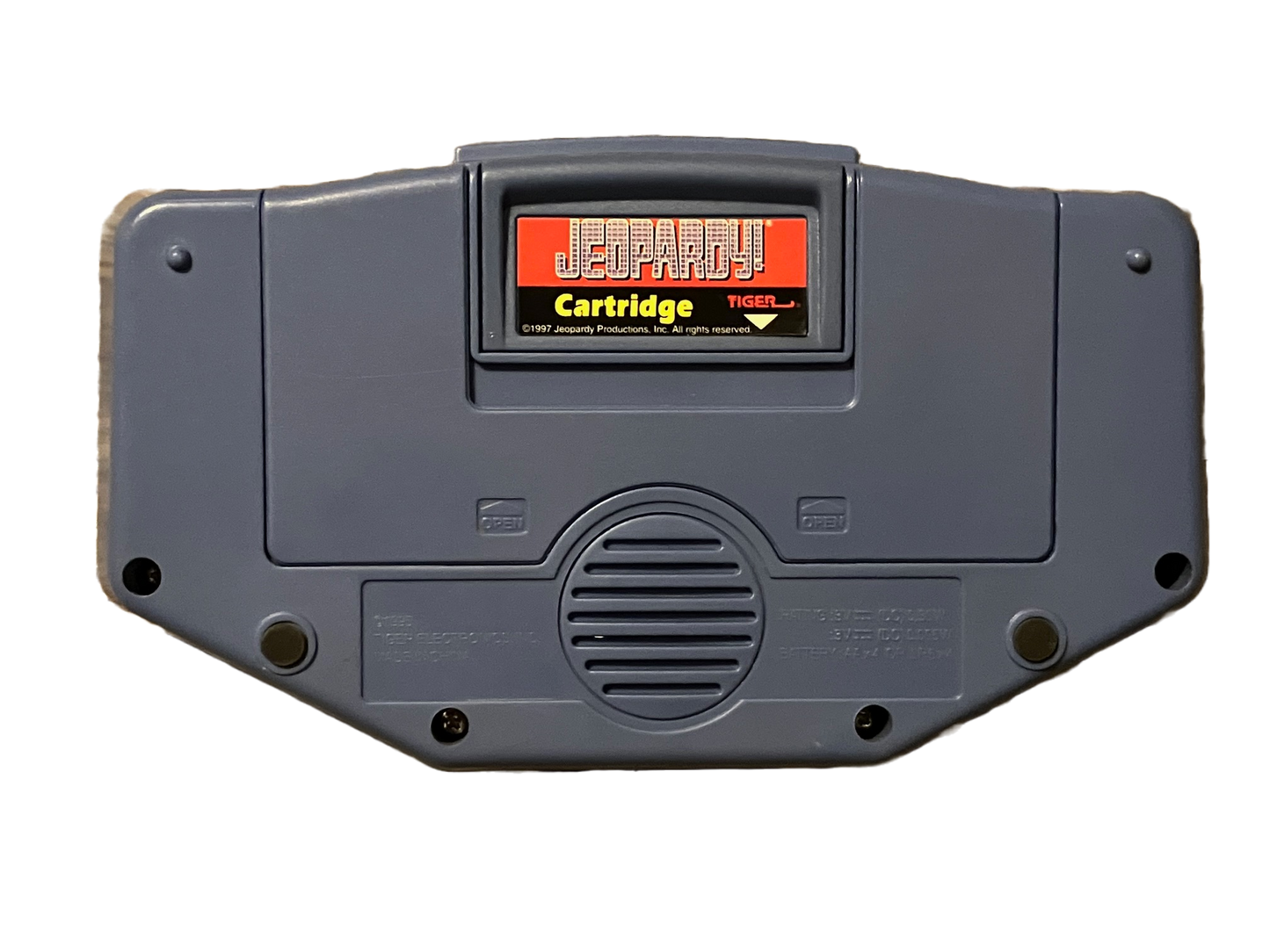 Jeopardy! 1997 Handheld Game. Tiger Games