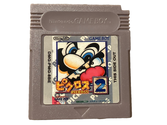 Mario Picross 2 Nintendo Game Boy Color Video Game