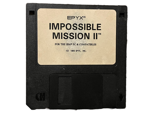 Impossible Mission II Vintage PC MS Dos Game
