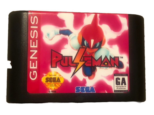 Pulseman Sega Genesis Video Game