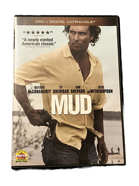 Mud Used DVD Movie. Matthew McCaughey