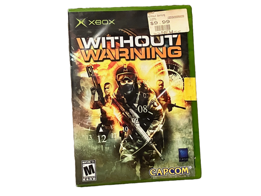 Without Warning Original Xbox Complete