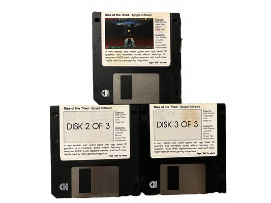 Rise of the Triad Vintage PC MS Dos Game