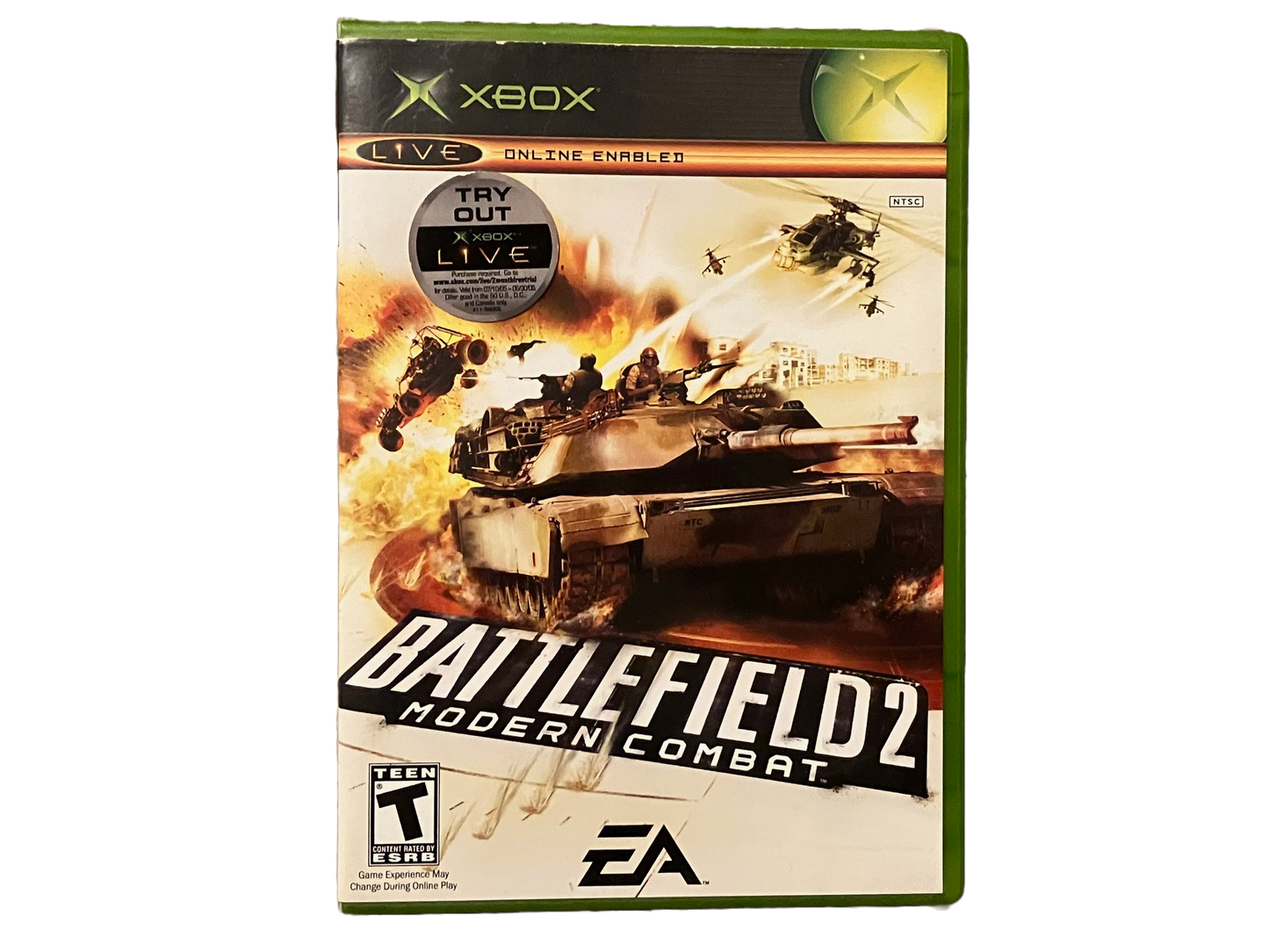 Battlefield 2 Modern Combat Original Xbox Complete