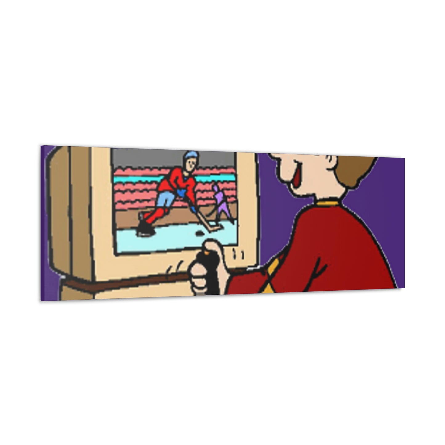 Old School Gamer Canvas Gallery Wraps