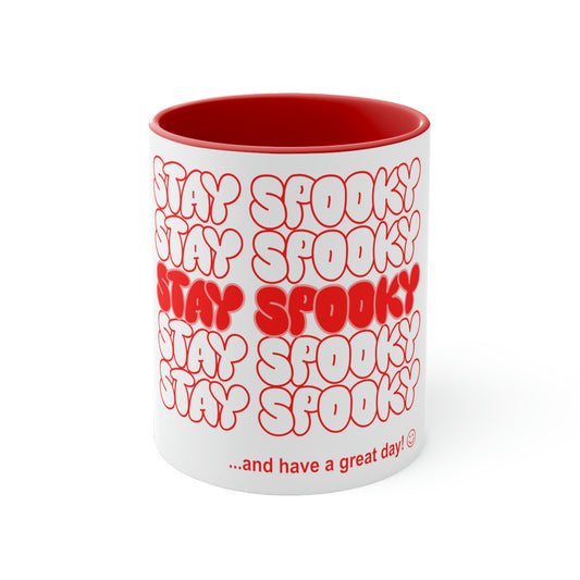 Stay Spooky Accent Coffee Mug, 11oz