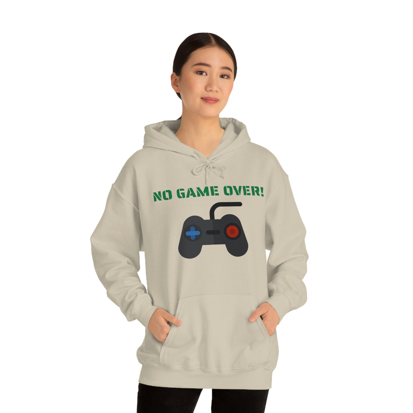 No Game Over! Unisex Hooded Sweatshirt
