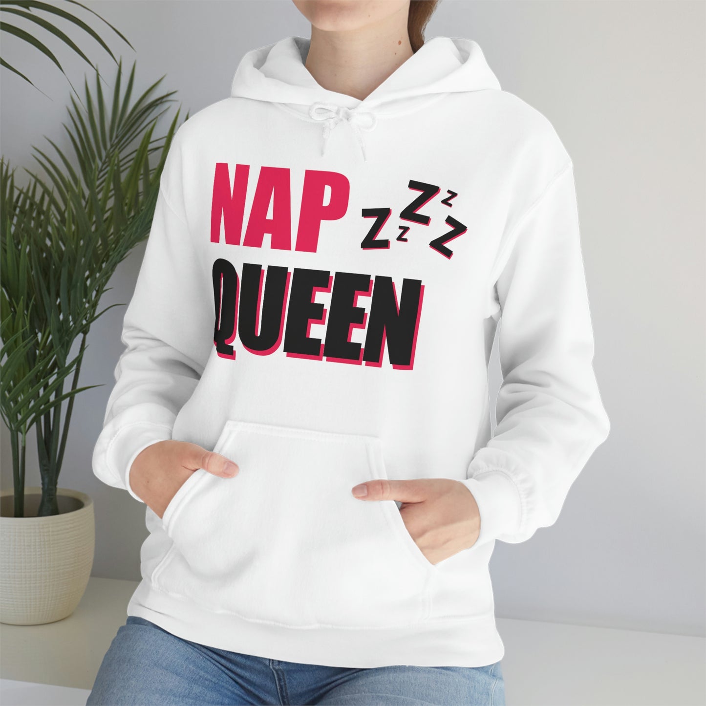 Nap Queen Unisex Hooded Sweatshirt