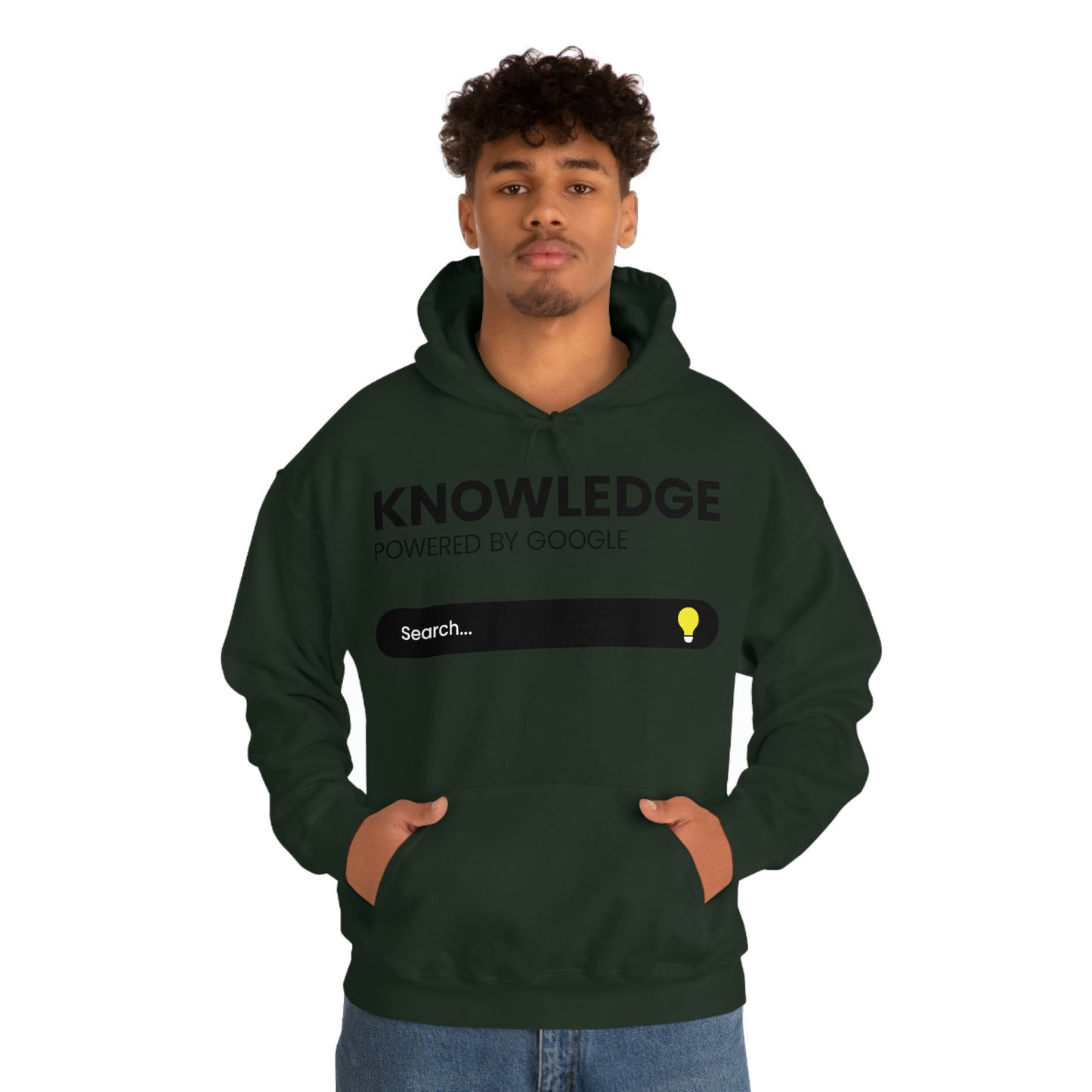 Knowledge Powered By Google Unisex Hooded Sweatshirt