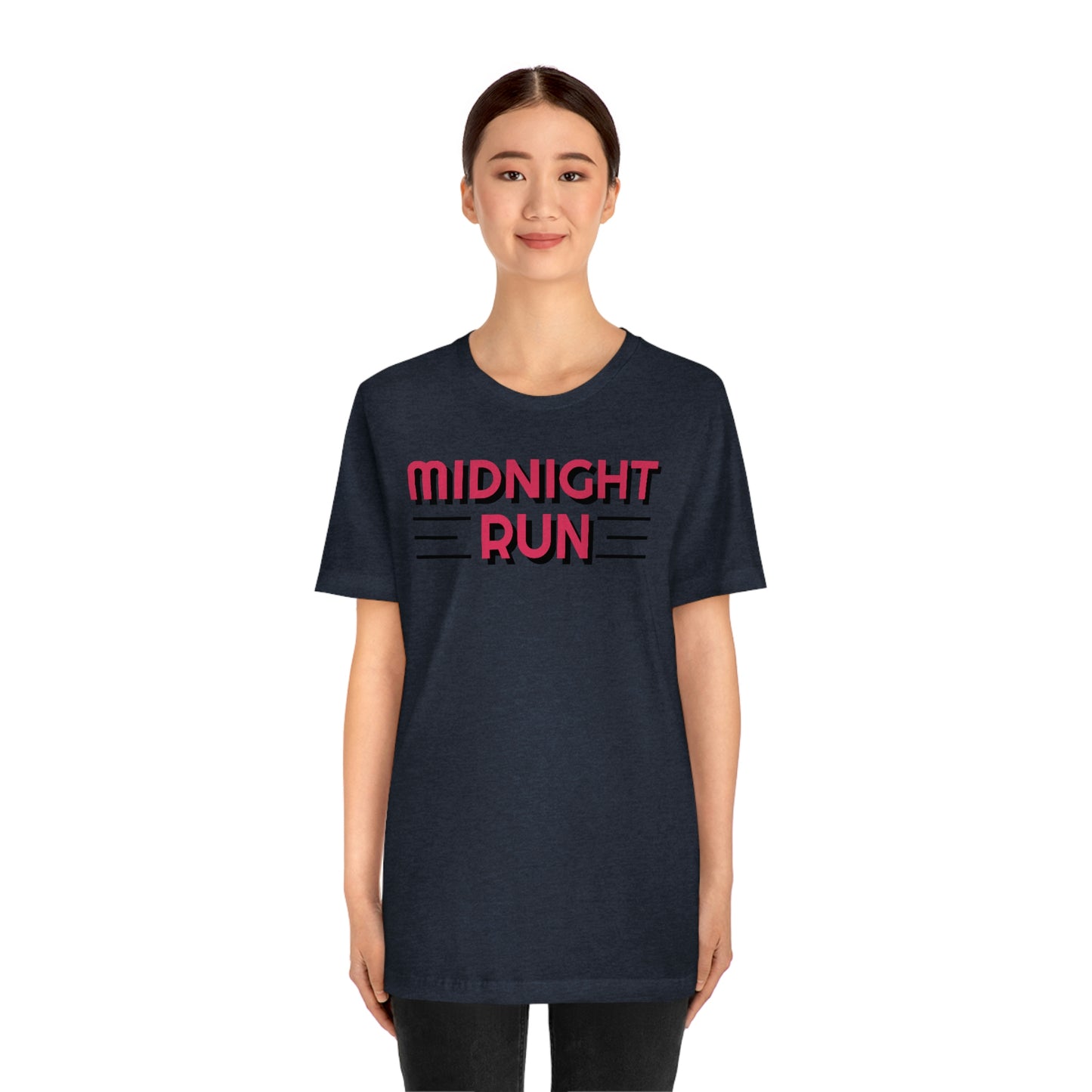 Midnight Run Unisex Jersey Short Sleeve Tee