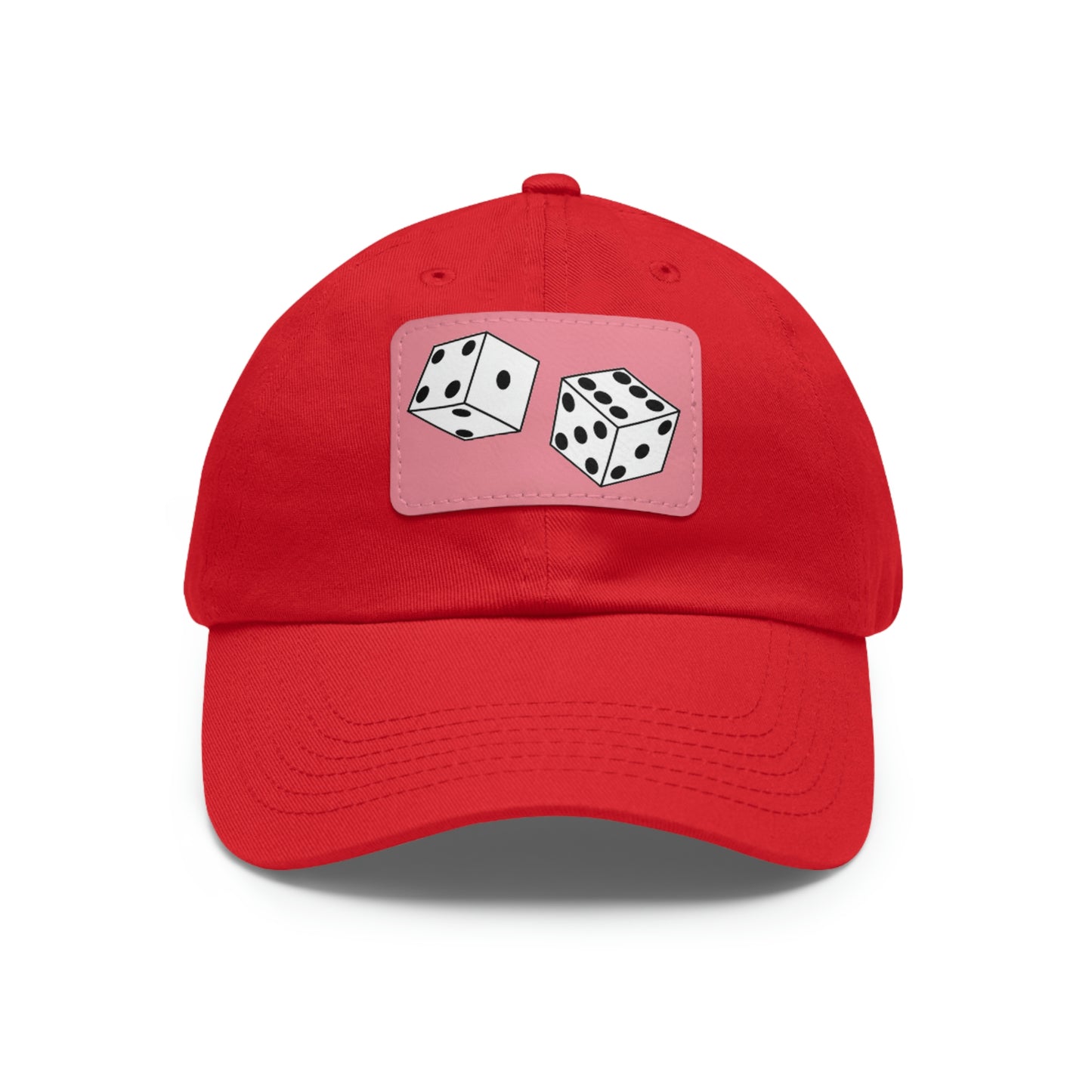 Dice Roll Dad Hat with Leather Patch