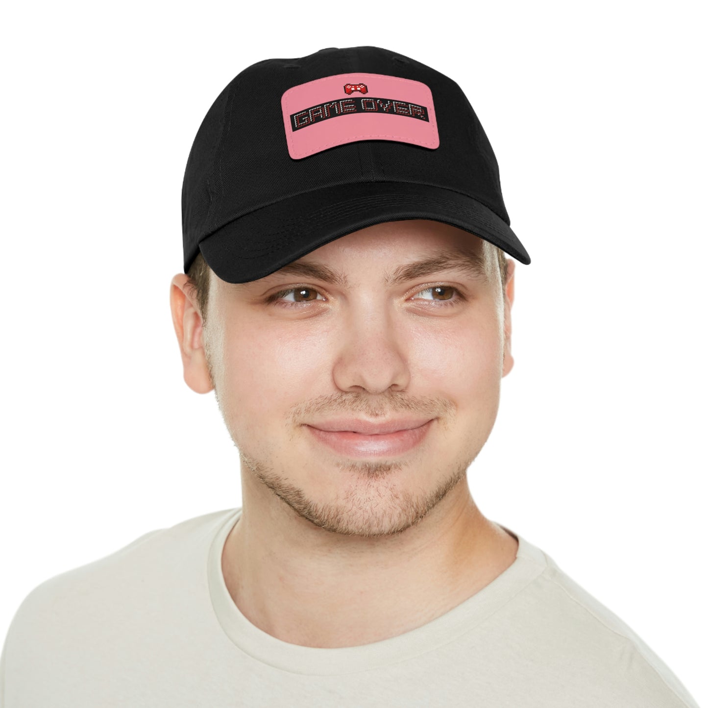 Game Over! Dad Hat with Leather Patch