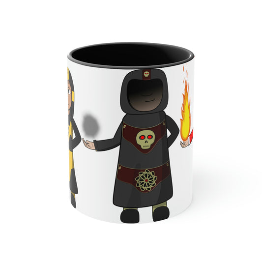 Magic Cartoon Characters Accent Coffee Mug, 11oz