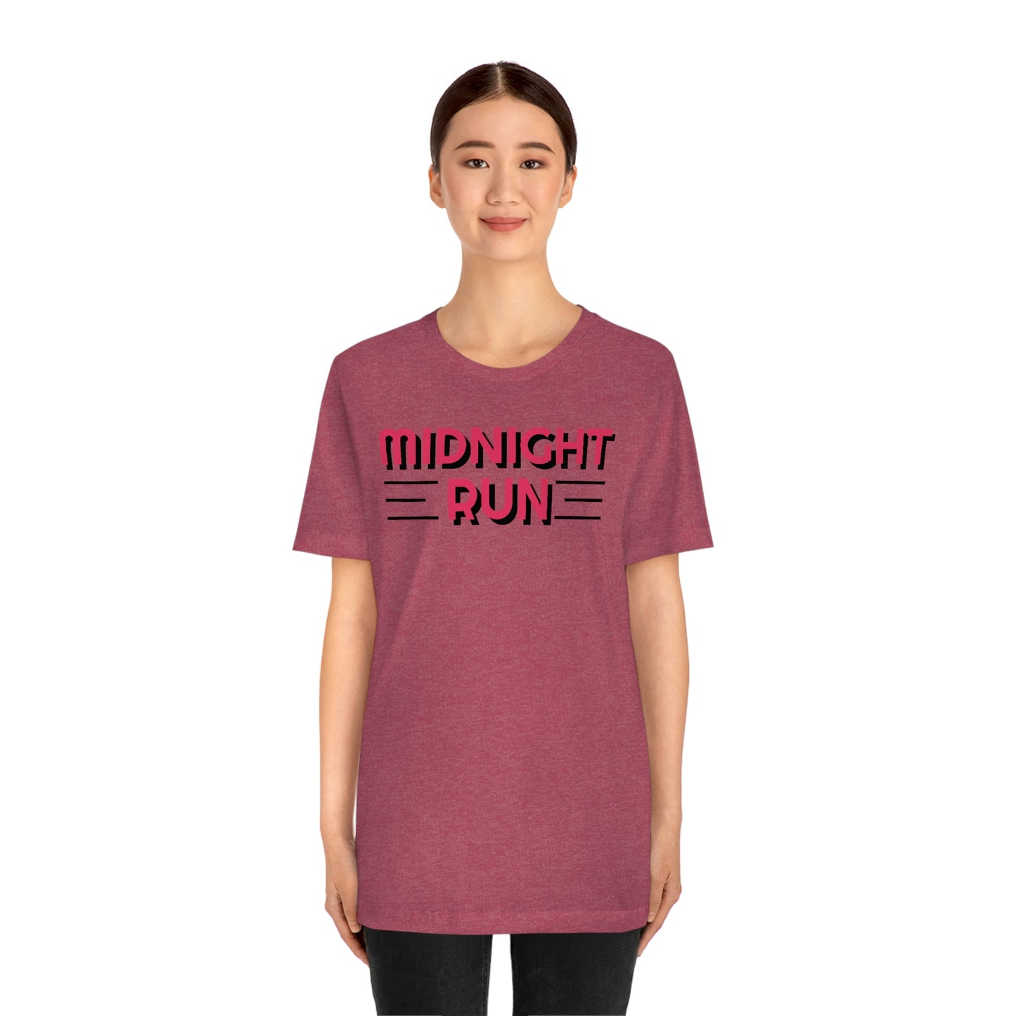 Midnight Run Unisex Jersey Short Sleeve Tee