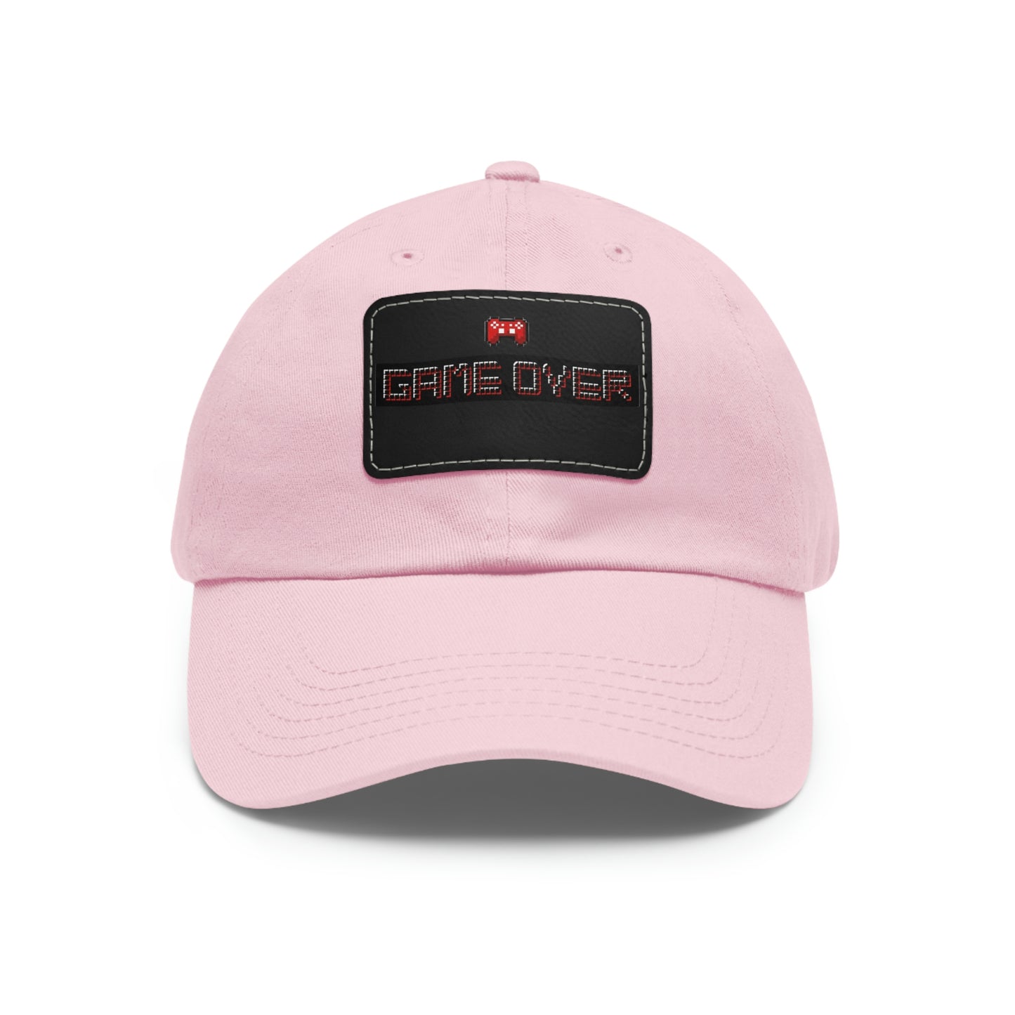 Game Over! Dad Hat with Leather Patch