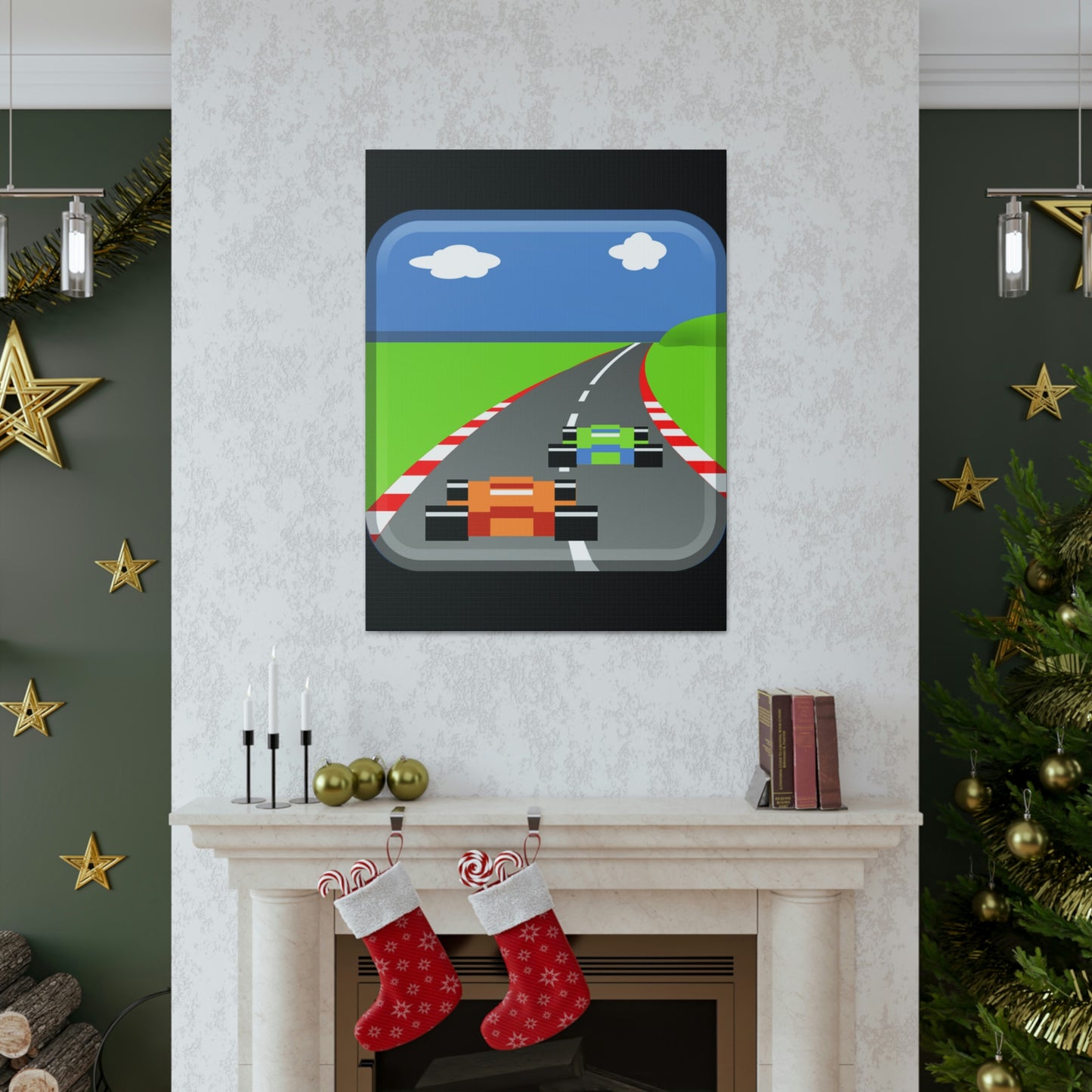 Pole Position Retro Gallery Wraps
