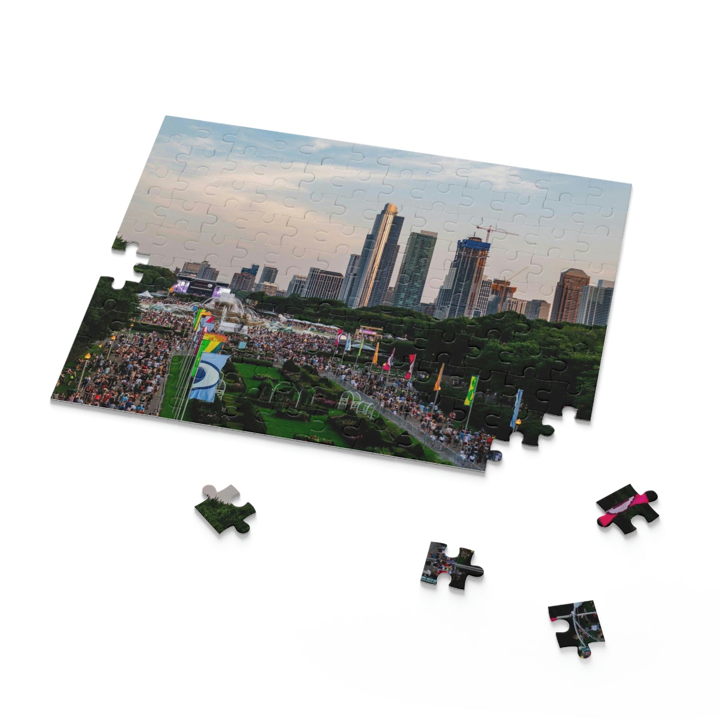 Lollapalooza Festival Scenic Puzzle (120, 252, 500-Piece)