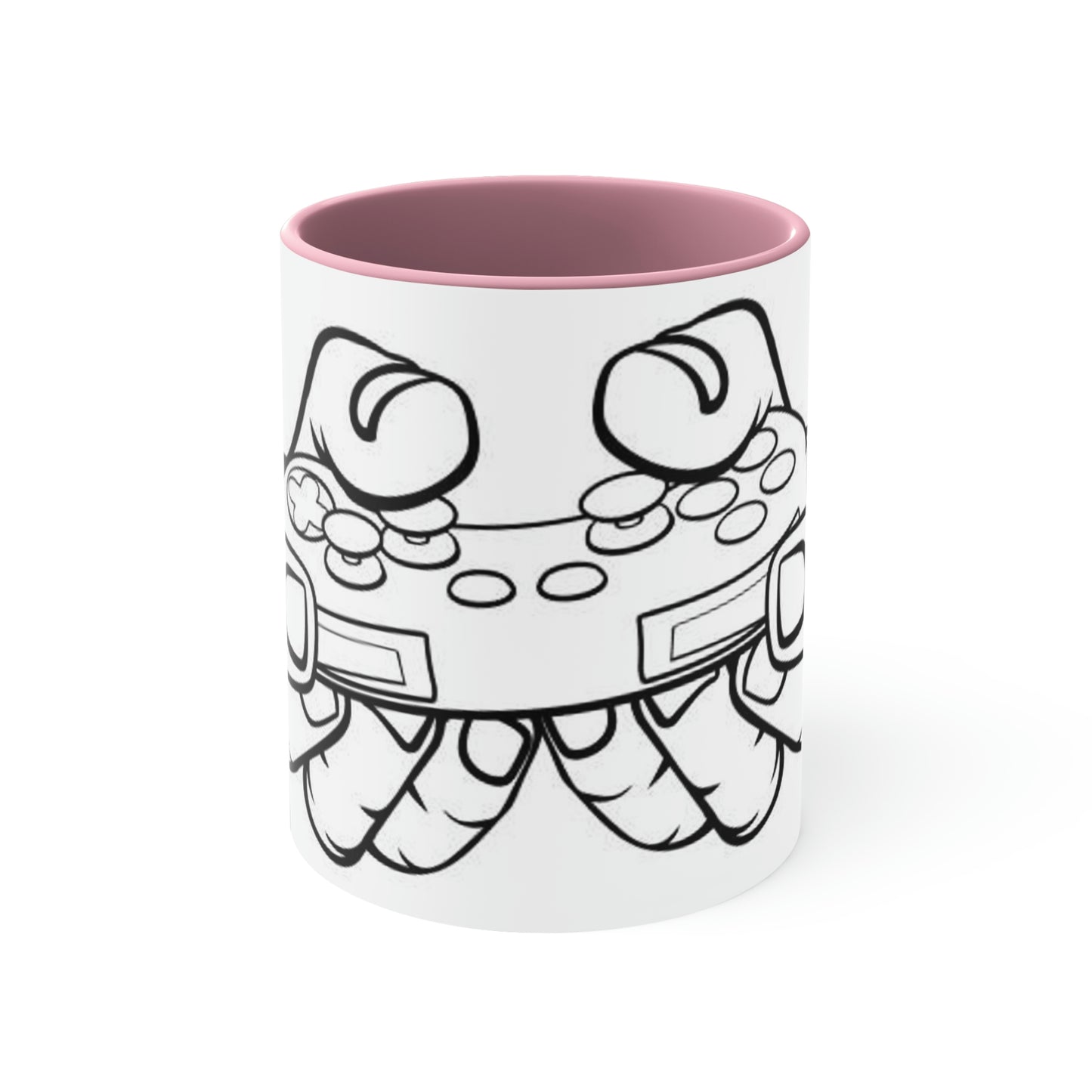 Game Controller Accent Coffee Mug, 11oz