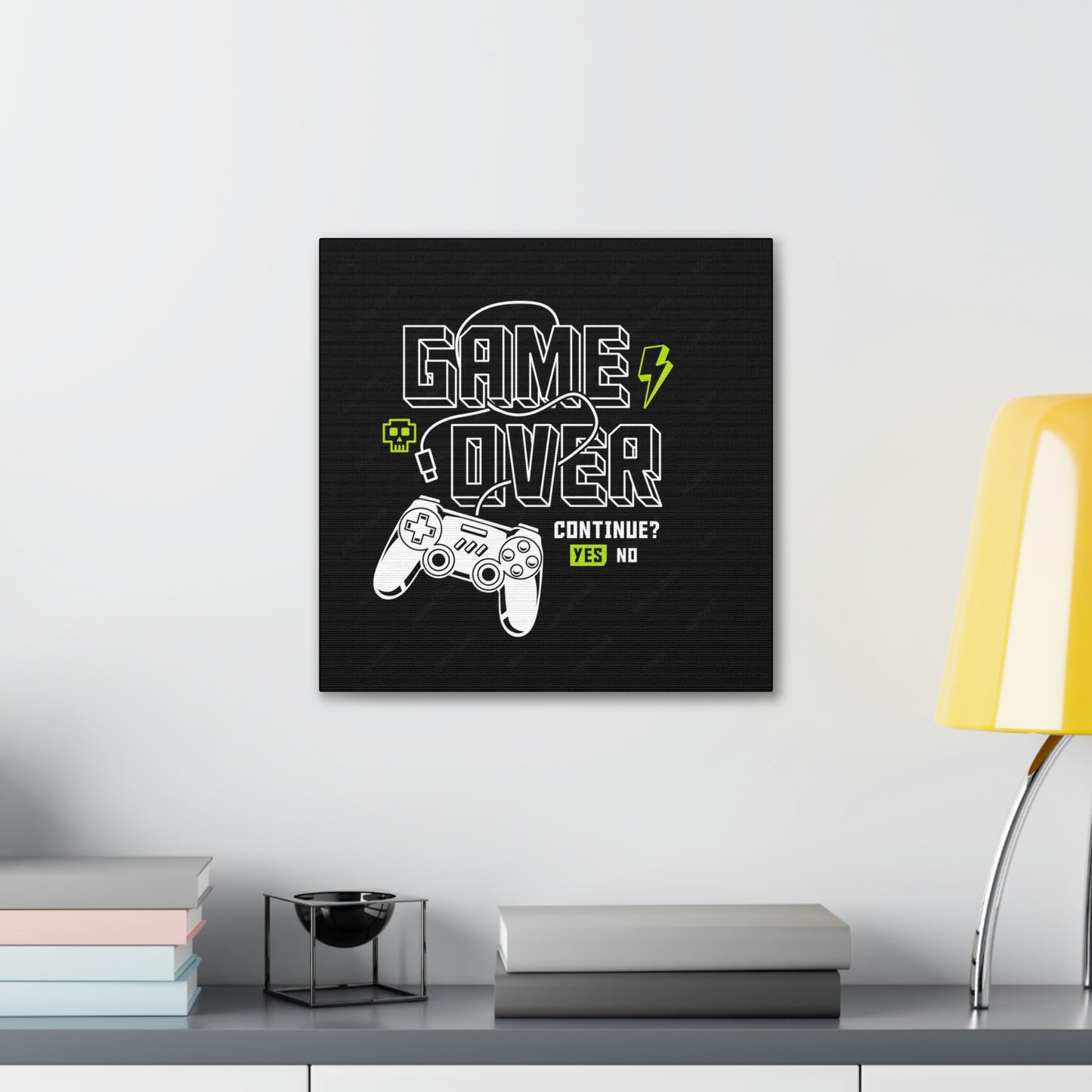 Game Over Canvas Gallery Wraps