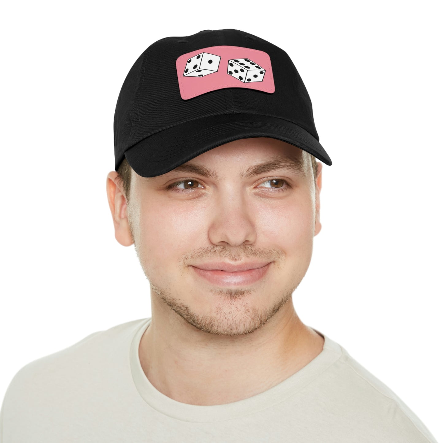 Dice Roll Dad Hat with Leather Patch