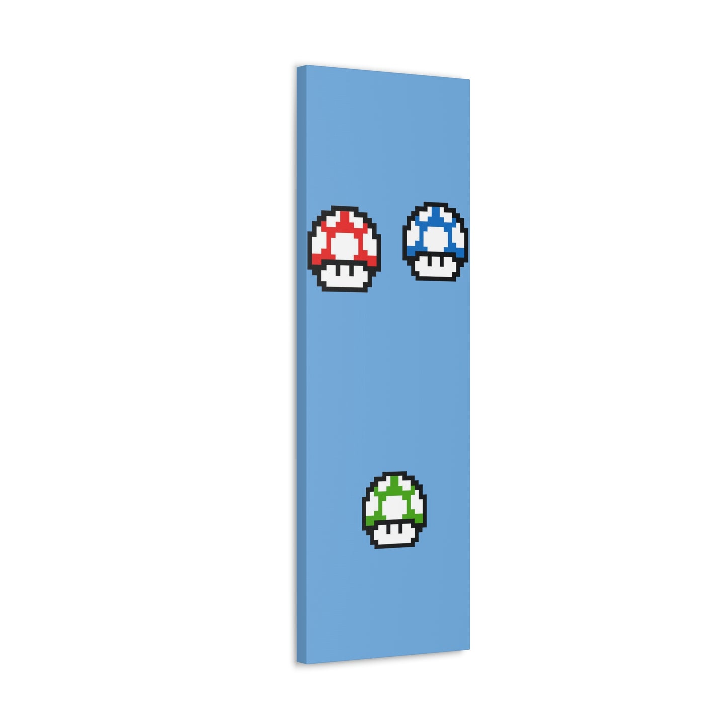 Mushroom 8 Bit Style Canvas Gallery Wraps