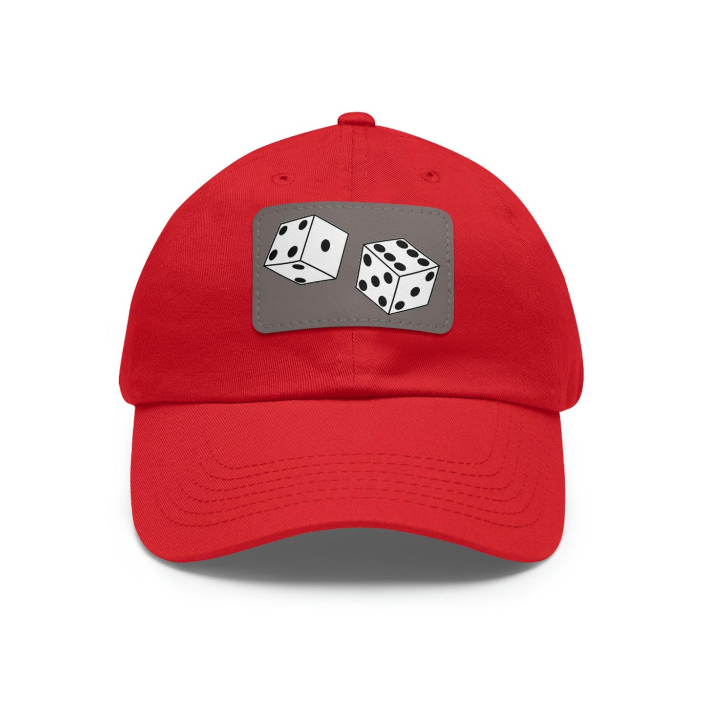 Dice Roll Dad Hat with Leather Patch