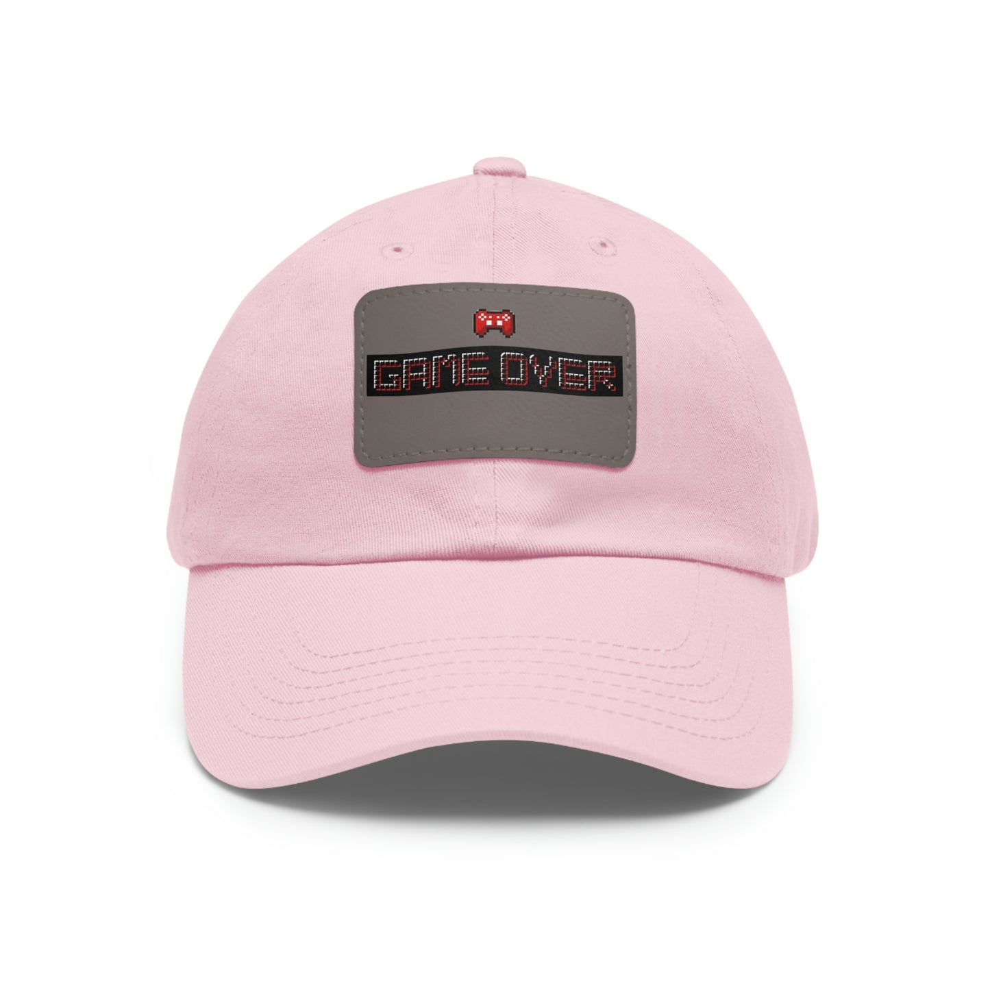 Game Over! Dad Hat with Leather Patch