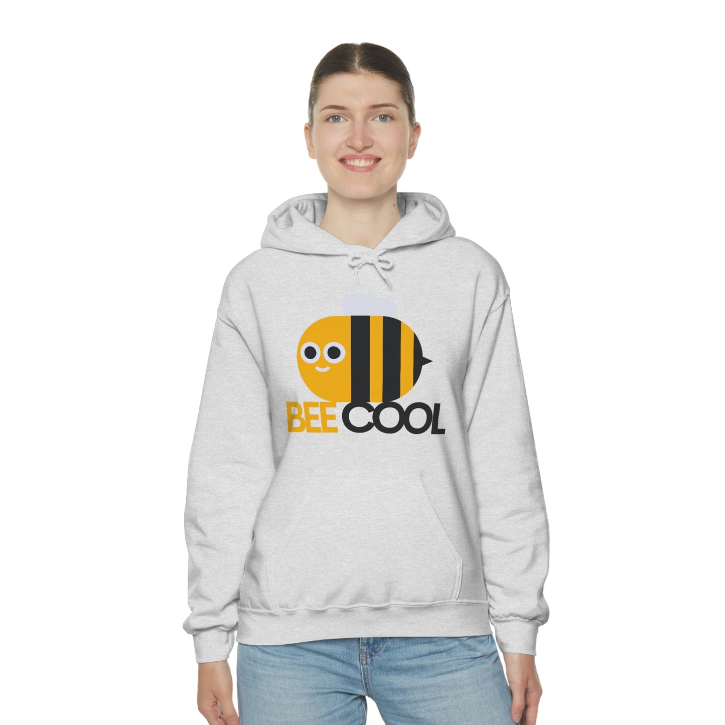 Bee Cool Unisex Hooded Sweatshirt