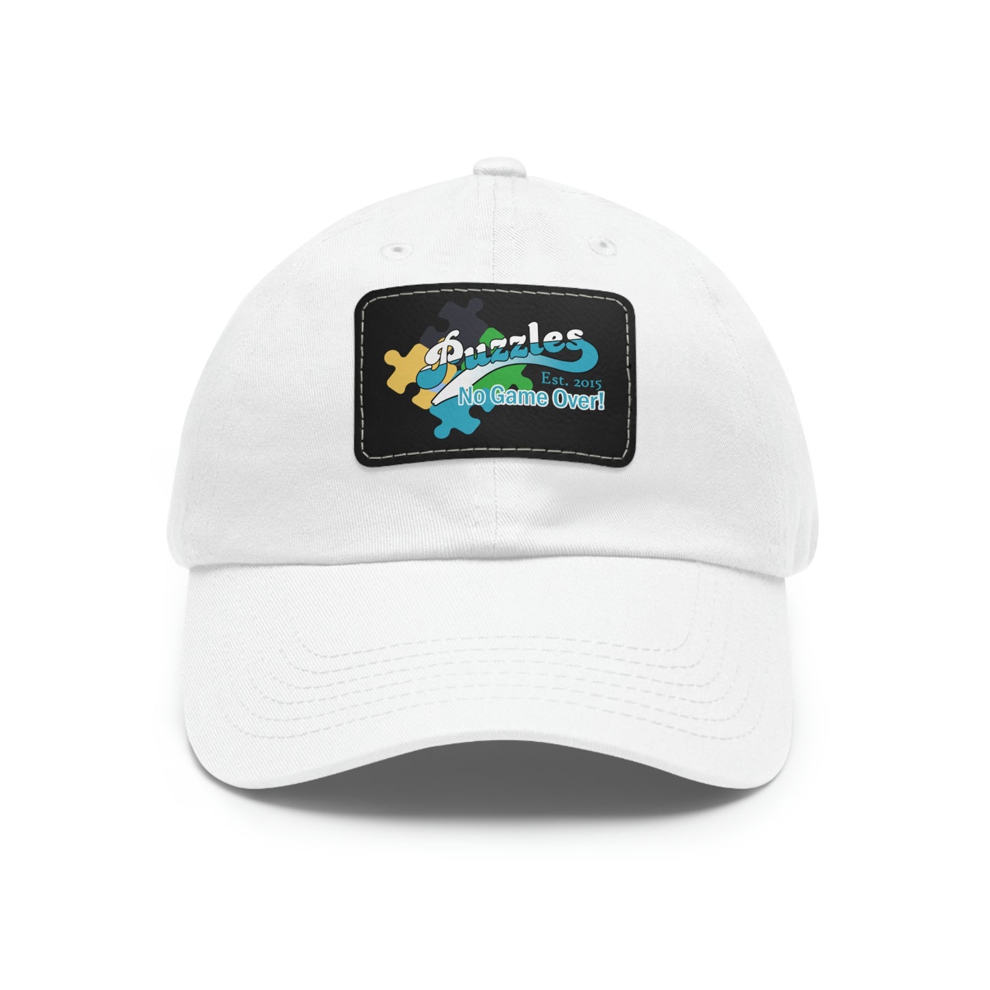Puzzles LTD Dad Hat with Leather Patch