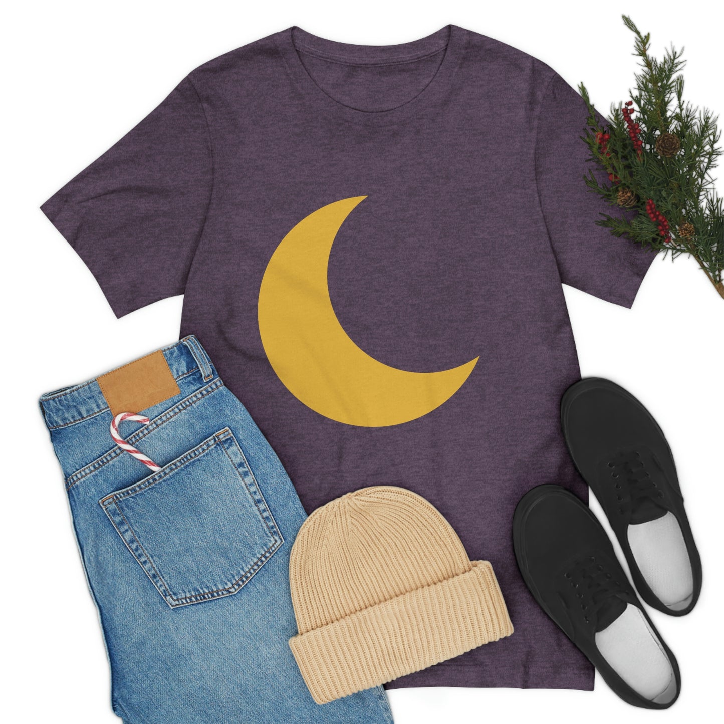 Half Moon Unisex Jersey Short Sleeve Tee