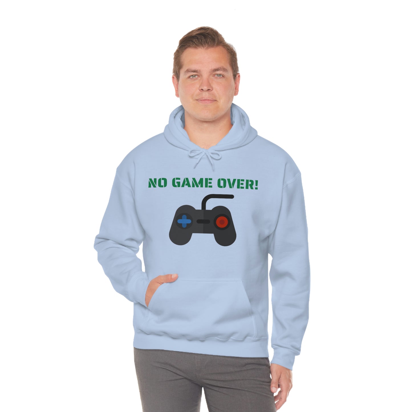 No Game Over! Unisex Hooded Sweatshirt