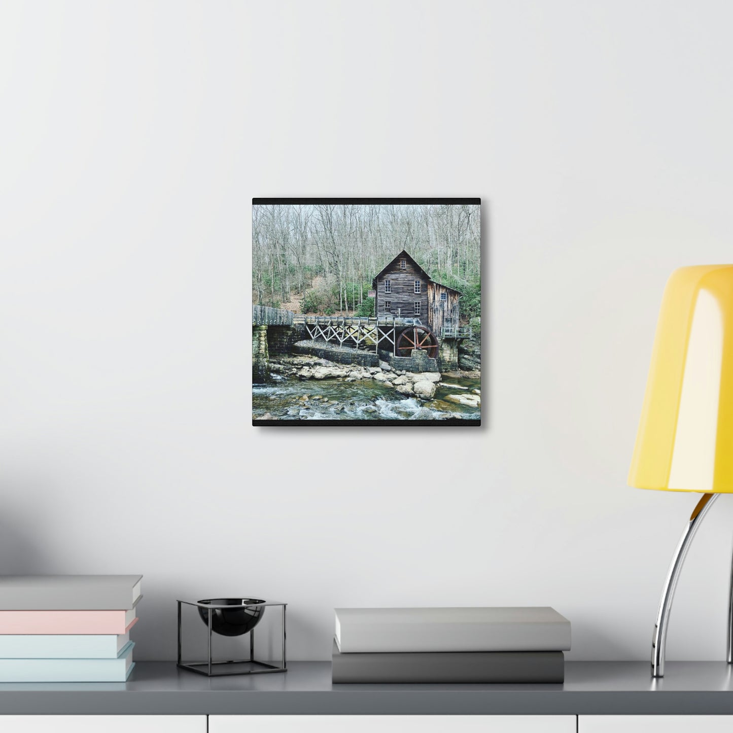 Grist Mill Scenic Canvas Gallery Wraps