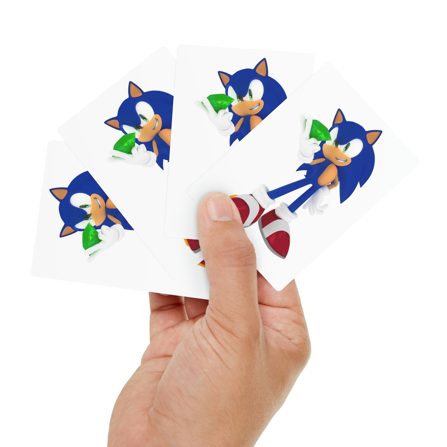 Sonic The Hedgehog Playing Cards