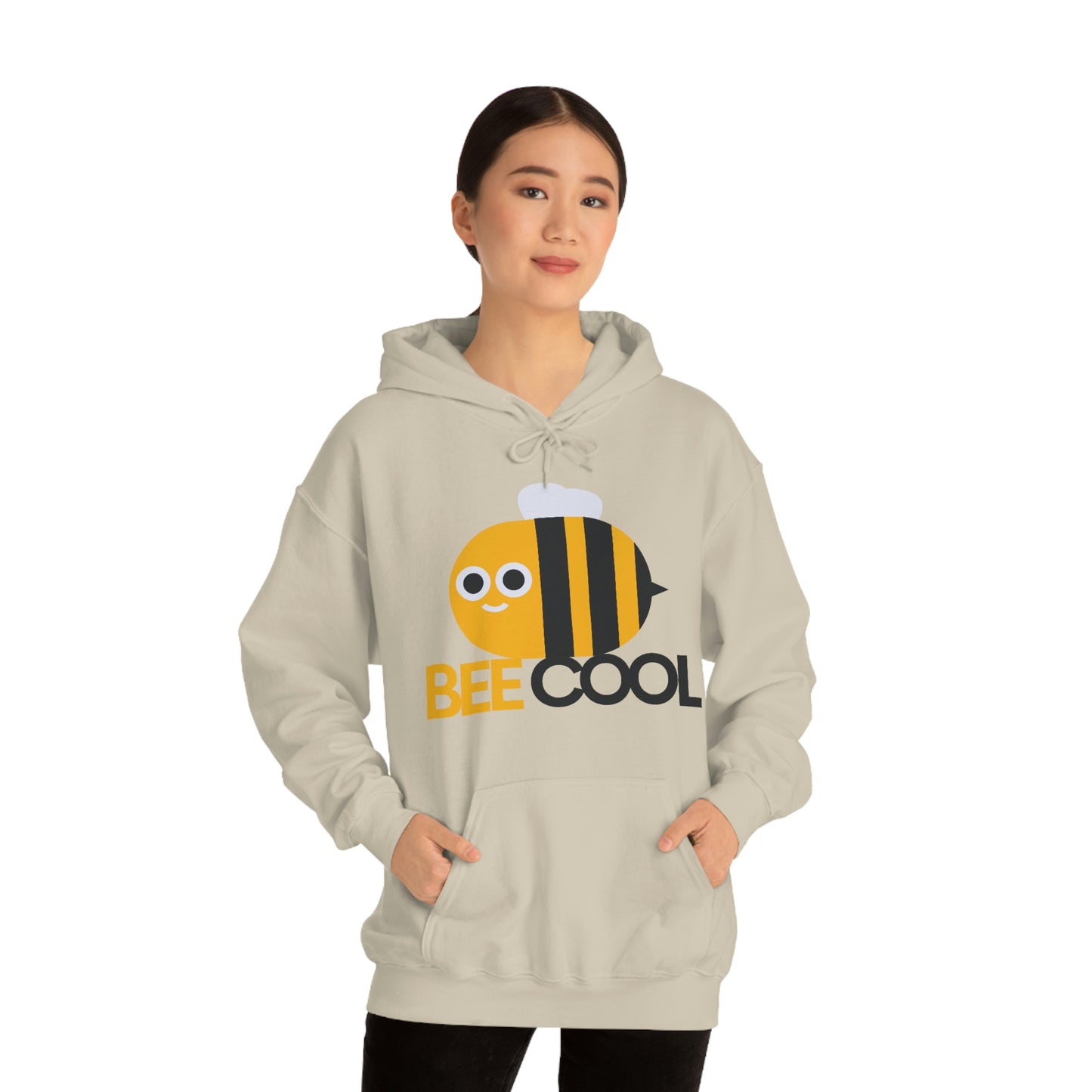 Bee Cool Unisex Hooded Sweatshirt