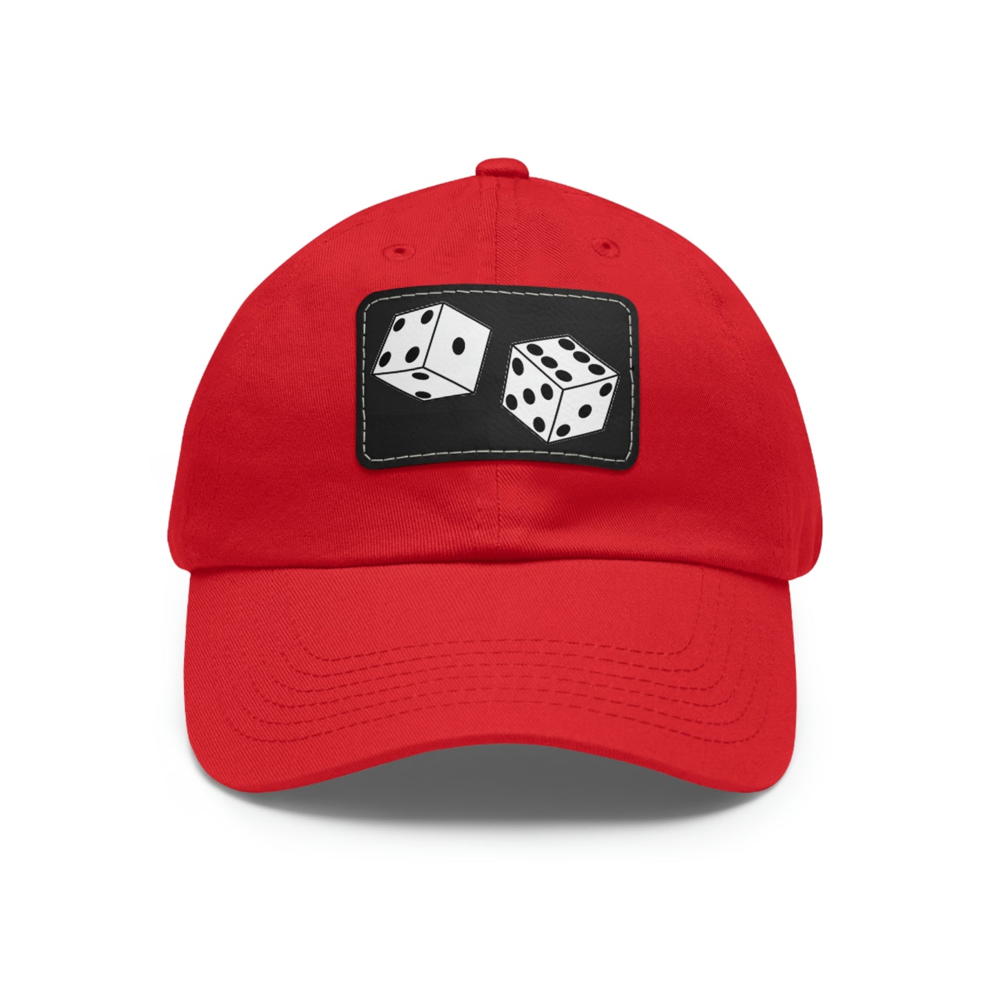 Dice Roll Dad Hat with Leather Patch