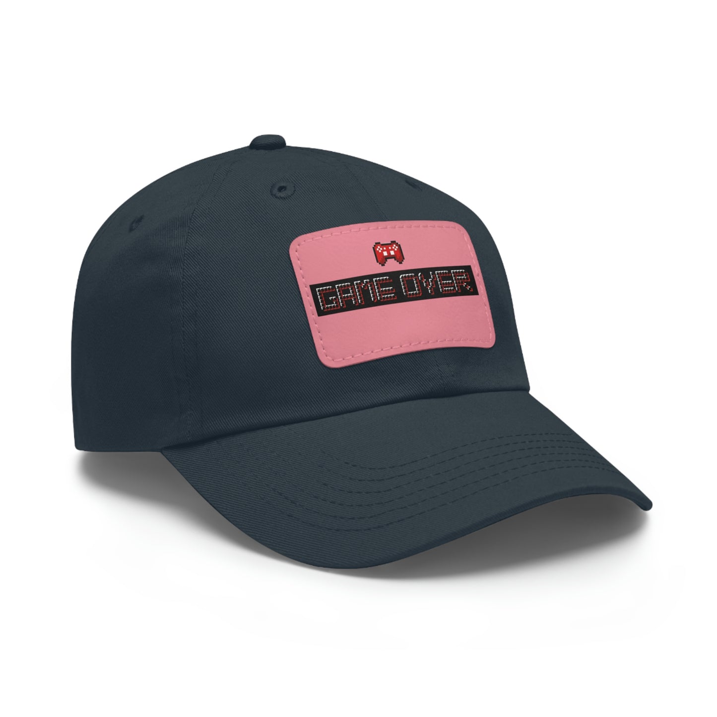 Game Over! Dad Hat with Leather Patch