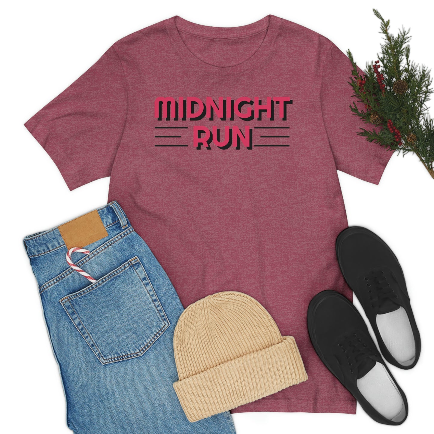 Midnight Run Unisex Jersey Short Sleeve Tee
