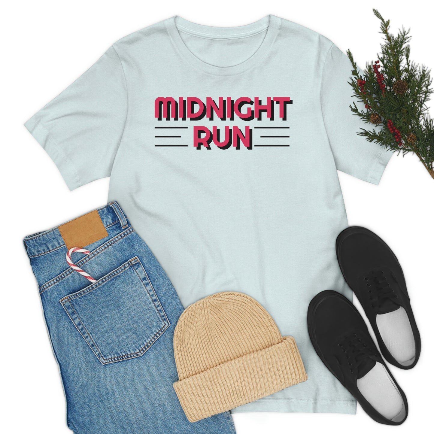 Midnight Run Unisex Jersey Short Sleeve Tee