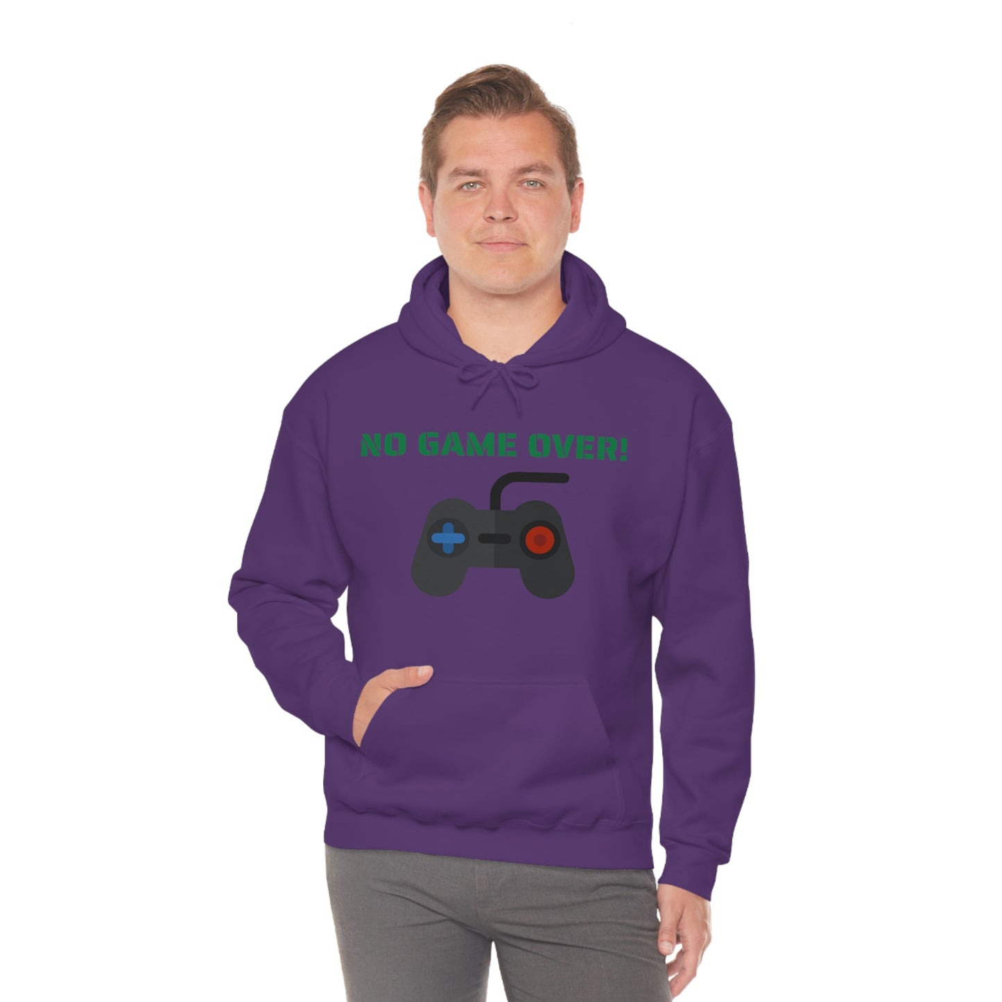 No Game Over! Unisex Hooded Sweatshirt