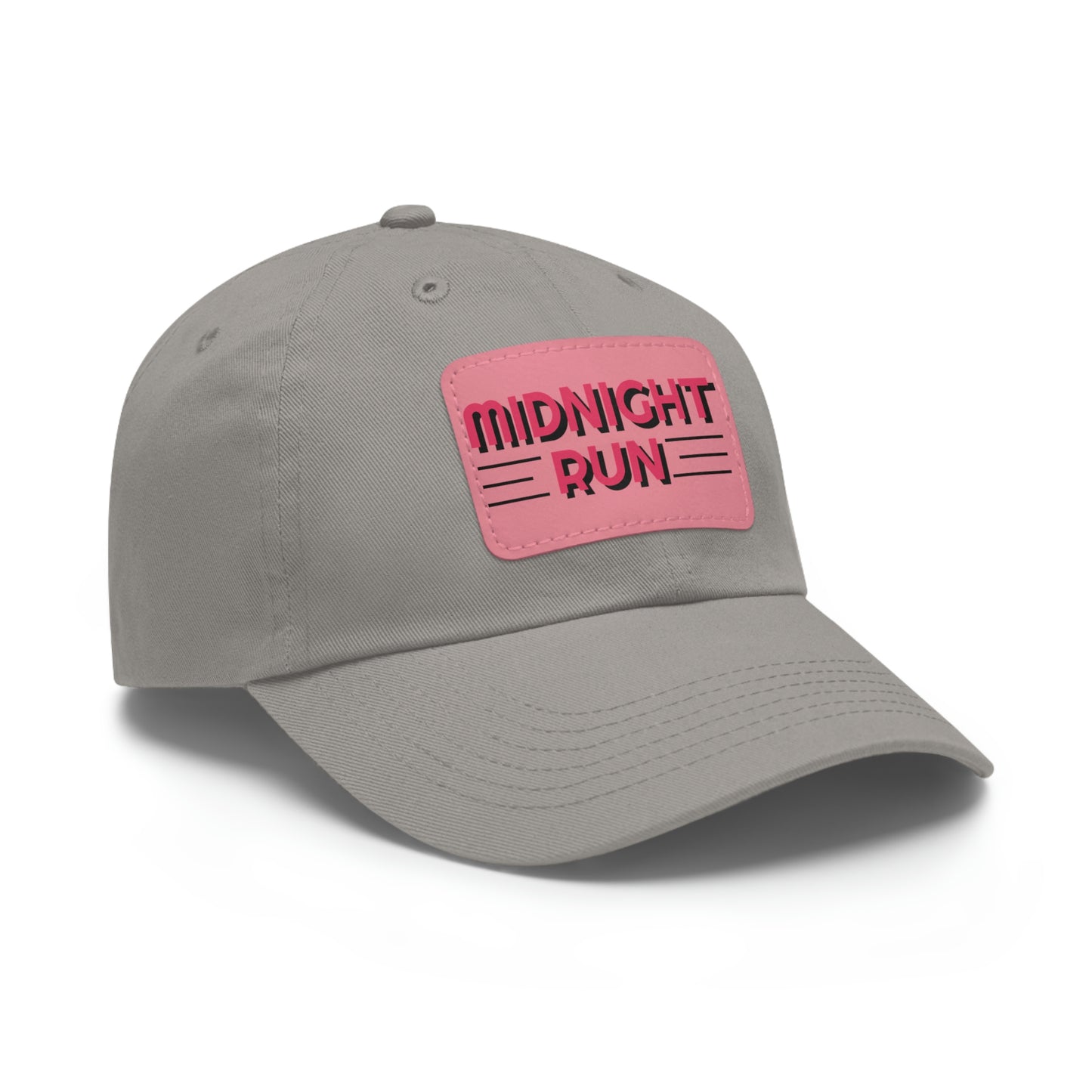 Midnight Run Dad Hat with Leather Patch