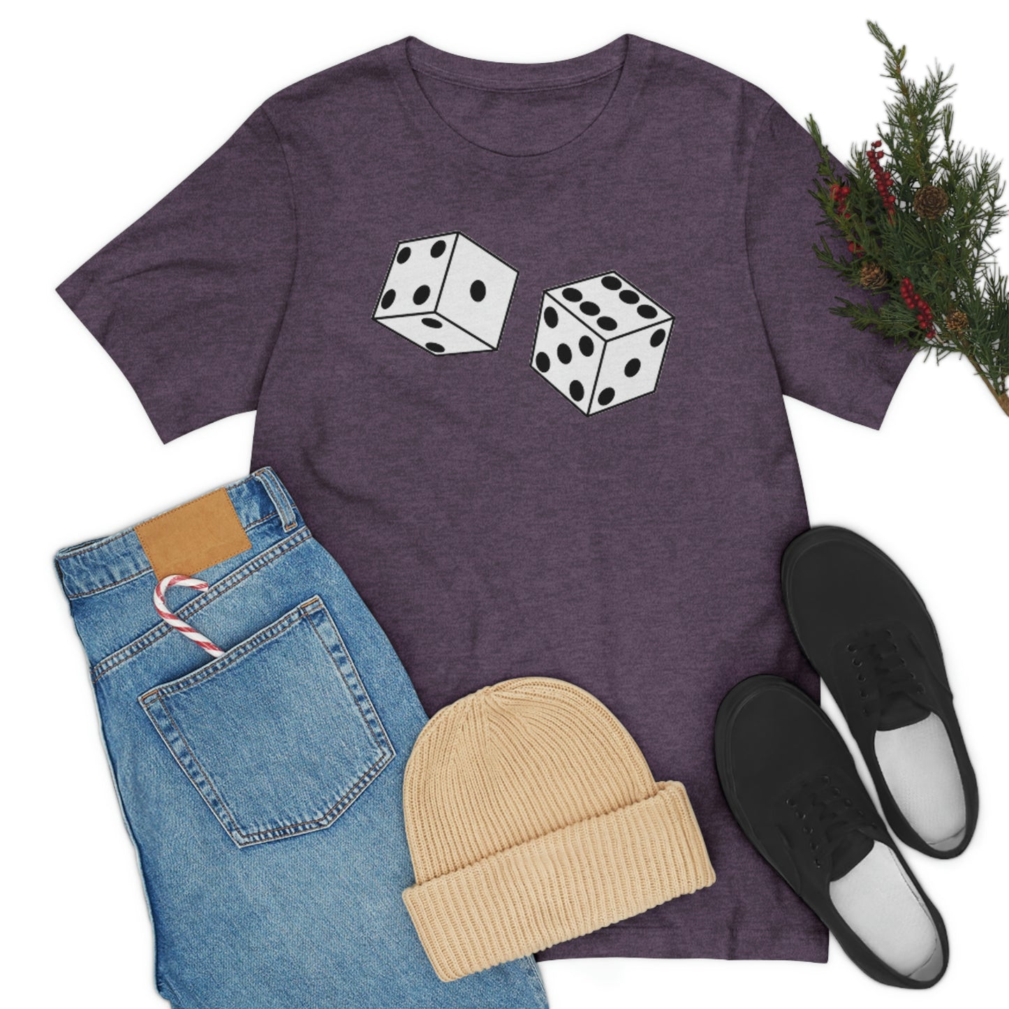 Dice Roll Unisex Jersey Short Sleeve Tee