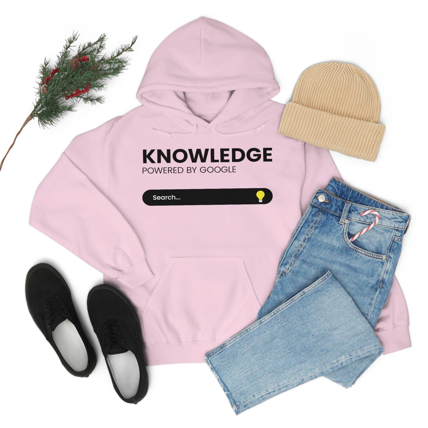 Knowledge Powered By Google Unisex Hooded Sweatshirt