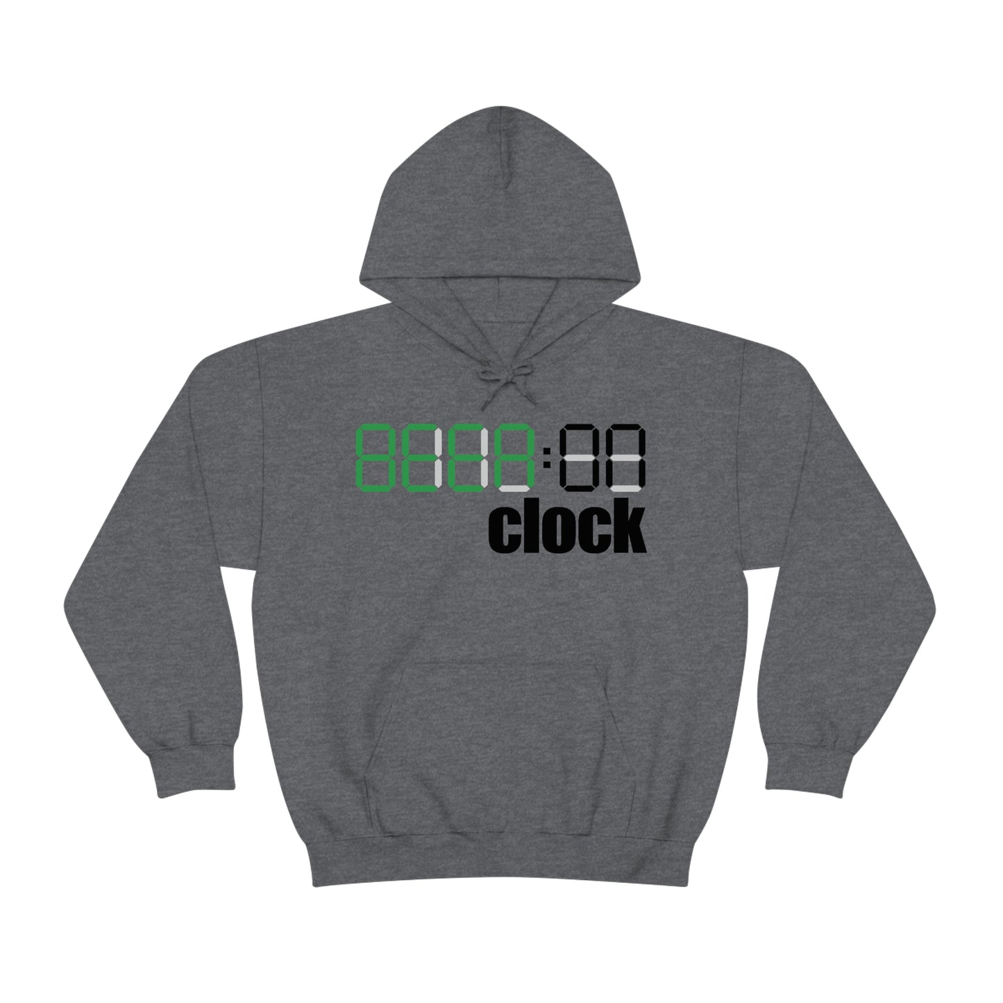 Beer on Clock Unisex Hooded Sweatshirt