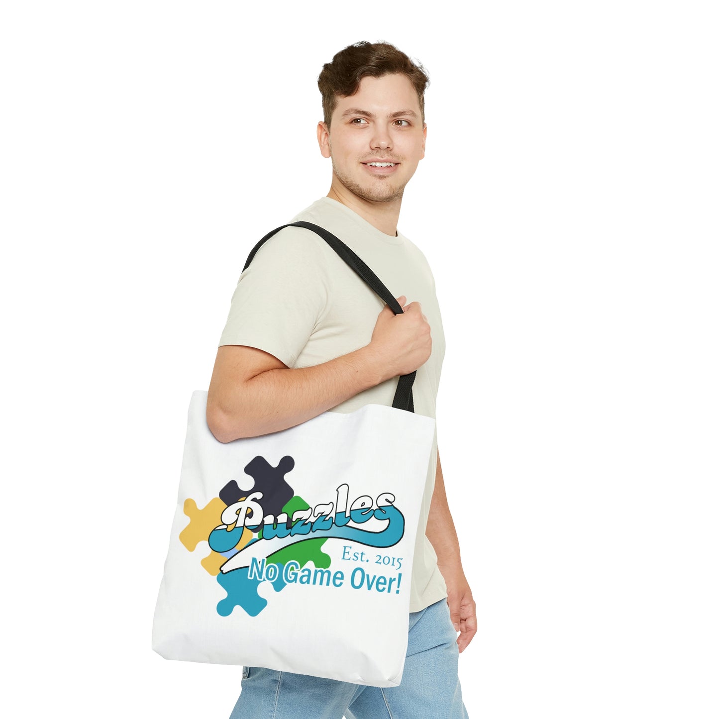 Puzzles LTD AOP Tote Bag