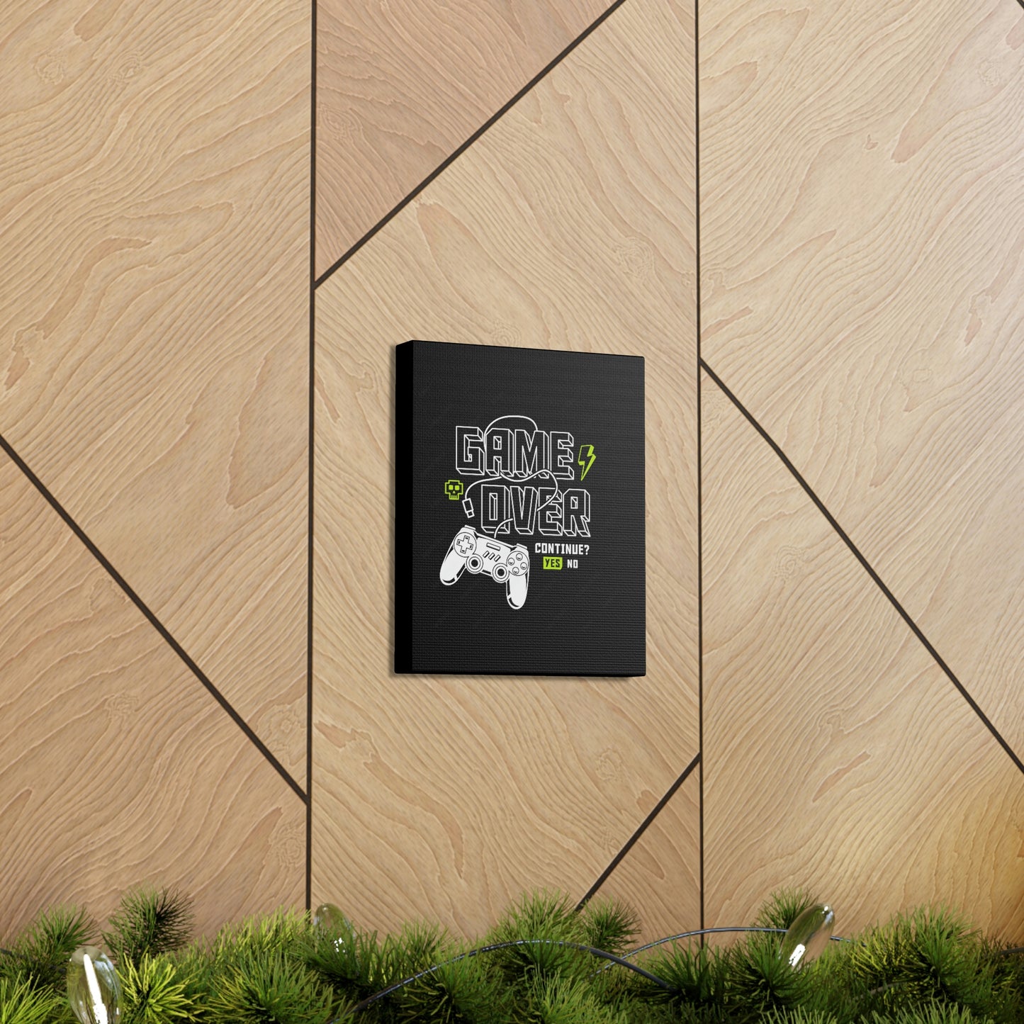 Game Over Canvas Gallery Wraps