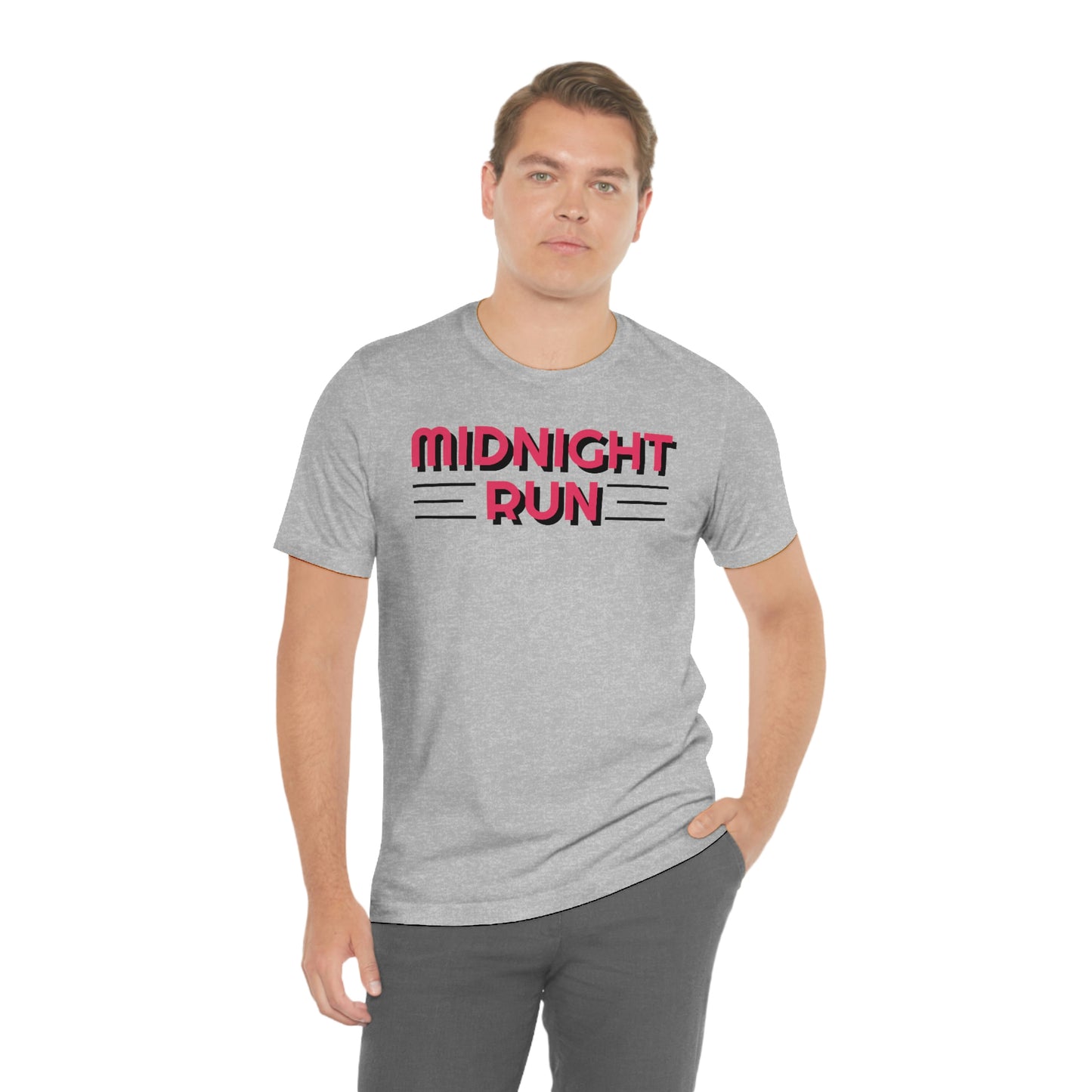 Midnight Run Unisex Jersey Short Sleeve Tee