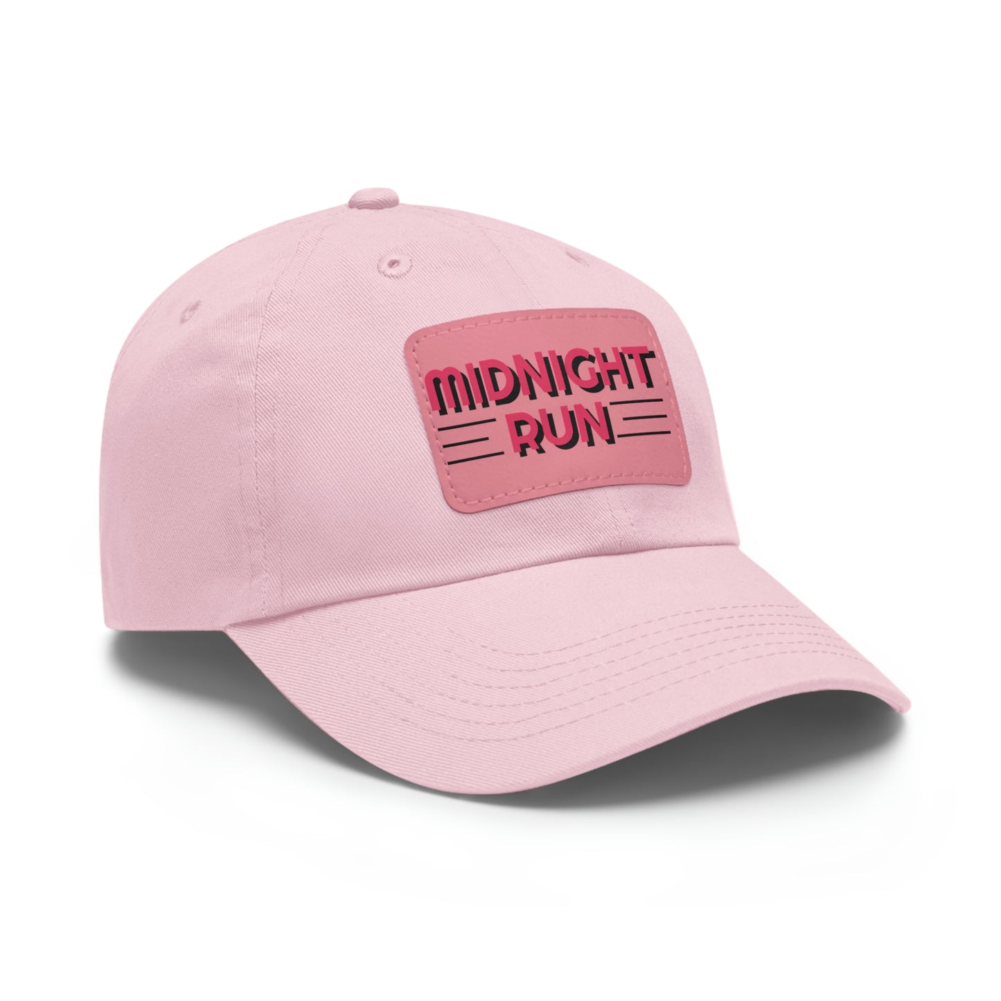 Midnight Run Dad Hat with Leather Patch
