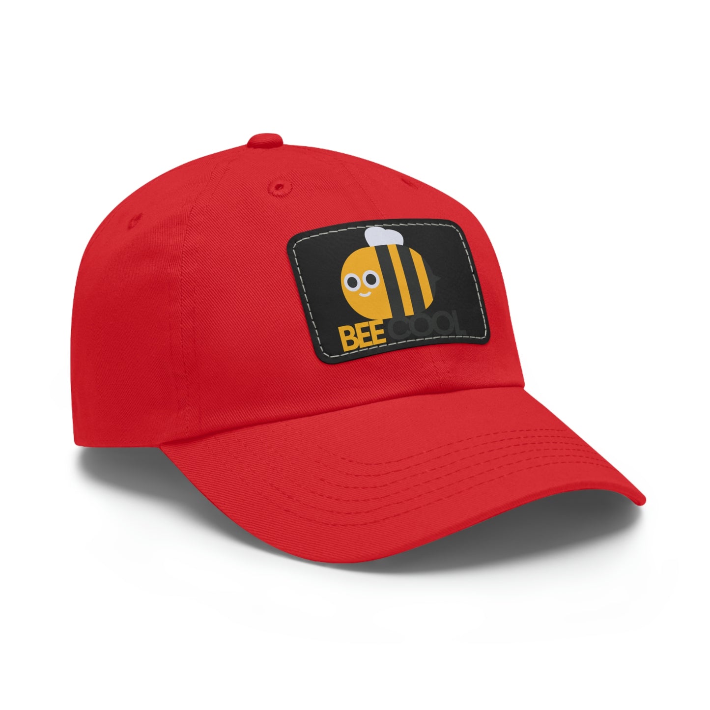 Bee Cool Dad Hat with Leather Patch